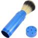 Cerlingwee Blue Shaving Brush - Ergonomic High Water Retention & Portable Travel Shaving Brush for Men & Kids - Aluminum Design for Easy Storage - Buy Online on GoSupps.com