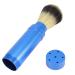 Ergonomic Blue Beard Brush for Men - Compact Care Device for Perfect Wet Shaving Experience - Buy Online on GoSupps.com
