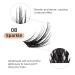 72 Pcs Sparkle D Curl Lash Clusters 8-16mm for DIY Eyelash Extensions - Reusable Wide Stem Individual Wisps for Professional Makeup - Buy Online on GoSupps.com