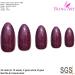 Bling Art Almond False Nails Fake Stiletto Gel Glitter Glossy Acrylic Long 24 Tips Glue (Sangria Gel) - Buy Online on GoSupps.com