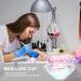 Glass Nail Art Dappen Dish - Crystal Lotus Bowl for Acrylic Powder & Liquid | 7x7cm - Buy Online on GoSupps.com