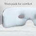 Dartwood Eye Massager with Heat Therapy - Enhance Sleep & Relaxation | International Shipping Available - Buy Online on GoSupps.com
