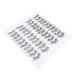 Beatifufu 20 Pairs Artificial False Eyelashes Reusable Eyelashes Soft Light Fake Lash Handmade False Lashes Fluffy Faux Lashes Girl Cosmetics False Lashes Fans Volume False Eyelash Fiber