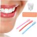 Minkissy 6 Pack Hard Bristle Adult Toothbrush - Premium Plastic Travel Toothbrush & Floss Set - Buy Online on GoSupps.com