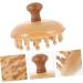 Healvian 3ST Massage Comb - Portable Wooden Shampoo Brush for Professional Hair Care | Comfortable Hand Massage Hairbrush - Buy Online on GoSupps.com