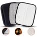 Self-Warming Steel Platter & Lumbar Support Belt - Cold Protection Heating Elastic Compression Back Support (Black L) | International Shipping - Buy Online on GoSupps.com