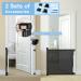 PRObebi Retractable Baby and Dog Gate - 34 Tall, Extends up to 72 Wide - Indoor/Outdoor Mesh Gate for Doorways, Stairs, Hallways (Black) - Buy Online on GoSupps.com