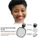 5 Piece Afro Twist Hair Comb Set - Twist Comb, Afro Pick, Curl Sponge Glove, Barber Tool - Red Black - Buy Online on GoSupps.com