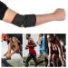 Elastic Elbow Wraps | Breathable Nylon Sports Bandage for Powerlifting Bodybuilding & Gym Workout - International Shipping Available - Buy Online on GoSupps.com