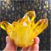 Natural Crystal Rough Natural Citrine Cluster Rough Ore Degaussing Crystal Stone Aquarium Stone Ornaments Quartz Crystal Cluster Specimen (Size : 300g) - Buy Online on GoSupps.com