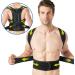 Posture Corrector for Men and Women Spine Back Support Brace with Adjustable Breathable Lumbar Support Belt for Neck Shoulder Pain Relief (Size : XXL) (X) - Buy Online on GoSupps.com
