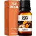 Kukka Turmeric Oil for Skin - 100% Natural Aromatherapy Turmeric Essential Oil for Diffuser - Turmeric Oil for Face Hair Aromatherapy Bath Bombs Soaps & Candles - Turmeric Oil for Body (10ml) Turmeric 10.00 ml (Pack of 1)
