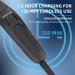 VIKICON Men's Beard Trimmer - Cordless Hair Clipper with 40 Length Adjustable Dial Ultra Sharp Blade Rechargeable Mustache Grooming Gift for Men - Black - Buy Online on GoSupps.com
