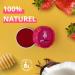  Propolia PROPOLIA - Tinted lip balm Strawberry - Repairs and nourishes dry and damaged lips - Honey Beeswax and Shea - 100% natural - Made in France - Pot 6g - Buy Online on GoSupps.com