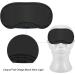 10pcs Lightweight Eye Mask Sleep Masks for Kids, Women, Men - Soft Blindfold Eyeshade with Nose Pad & Elastic Straps - Ideal for Travel, Shift Work, Naps - Black - Buy Online on GoSupps.com