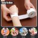 12 Rolls 1.5 in White Athletic Sports Tape Pre Wrap - Strong, Easy Tear Tape for Injury Wrap in Football, Baseball, Hockey, Soccer, Gymnastics - No Sticky Residue - 32.8 Feet Roll - Buy Online on GoSupps.com