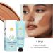 Body Concealer Lightweight Skin Cover Up Natural Gentle Foundation Full Body Coverage for Gym Workplace Travel Wedding Daily Use Long-Lasting Wear Deep brown - Buy Online on GoSupps.com