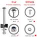 POROHOM 12 PCS Trampoline Replacement Screws - Anti-Loose Bolts and Nuts for Stability - Buy Online on GoSupps.com