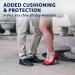 6 Pair Heel Pads for Shoes - Heel Protectors & Grips for Men & Women - Cushions to Adjust Too Big Shoes (Apricot & Black - Buy Online on GoSupps.com
