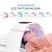 7 Colors Led Face Mask Red Light Therapy Lamp For Face & Body Led Face Light Therapy Mask Beauty Home & Salon Use Upgraded white - Buy Online on GoSupps.com
