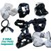 Hair Bobbles Scrunchies for Women Plain Elastic Thick Bands Soft Ropes Ponytail Holder Women's Hair Accessories 10 - Buy Online on GoSupps.com