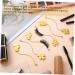 FRCOLOR 8 Pcs Eyelash Try-on Strip Eyelash Mascara 3D Mascara Eyelash Grafting Tool False Eyelashes Metal 10x3cmx2pcs Goldenx2pcs - Buy Online on GoSupps.com