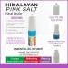 Himalayan Pink Salt Aromatherapy Nasal Inhaler with Lavender Essential Oil for Clear Airways - 0.68 oz - Buy Online on GoSupps.com