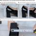 HARFINGTON Heel Repair Replacement - 1 Pair High Chunky Heel DIY for Women Shoes Black - International Shipping Available - Buy Online on GoSupps.com