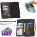 Miago Leather Wallet Case for Huawei Y5 2019 | 9 Card Slots Colorful Zipper Flip Cover Protective PU Leather Pocket - Chainsaw Bear Design - Buy Online on GoSupps.com