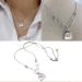 OralGos Exquisite Craftsmanship Solid Bags Pendant Necklace | Trendy Metal Choker Ornament for Fashion-Forward Individuals - Shop Internationally! - Buy Online on GoSupps.com