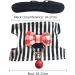 CHIPKART Small Pet Harness with Bowknot and Bell Decor No Pulling Comfort Vest Guinea Pig Harness and Leash Set for Ferret Rats Iguana Hamster(Black) - Buy Online on GoSupps.com