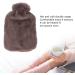 1000ml Hot Water Bottle Thickened Soft Cover Transparent PVC for Student with Portable Design - Buy Online on GoSupps.com