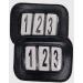 Tysons Breeches Tournament Head Numbers - Black & Brown Leather - Pair of 2 Pieces - Buy Online on GoSupps.com