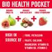 Biopocket Organic Strawberry Fruit and Nut Bars - 18 x 35g Pack - Buy Online on GoSupps.com