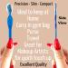 30 pc Eyebrow Razor Set - Precision Facial Exfoliating Shaver for Women & Men | Washable & Reusable Dermaplaning Tool for Peach Fuzz Brow Lip & Bikini Area - Blue - Buy Online on GoSupps.com