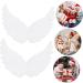 COHEALI 12 Pcs Christmas Centerpieces Plastic Angel Wings Diy Angel Wings Accessories Bottle Blowing Variety White 5x2pcs 18x14cmx2pcs - Buy Online on GoSupps.com