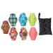 Hemoton 8pcs Bamboo Charcoal Sanitary Napkin Reusable Cloth Pads Reusable Sanitary Pads Cotton Menstrual Pad Girl Panties Tampons Organic Cotton Briefs Heavy Sanitary Pad Washable
