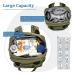 Dikaslon Large Wrap Bag Backpack - Multifunctional Baby Bag with Mobile Wrap Pacifier Holder and Stroller Belts for Parents (Green) - Buy Online on GoSupps.com