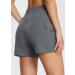 BALEAF Women's 5'' Hiking Shorts - Large Dark Grey | Lightweight Quick Dry Athletic Shorts with Cargo Pockets for Workout, Running, Golf - UPF 50 - Buy Online on GoSupps.com