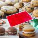 Webake Silicone 3 Inch and 4 Inch Round Disc Pan Set of 2 - Ideal for Cake, Muffin Tops, Buns, Custards, Tarts, Resin Coasters - 6 Cavity, Red - Buy Online on GoSupps.com