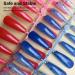 dijiusidy 24 Pieces Nails T Shape Extra Long Full Wrap False Nail Tips Women Decor Fingernail Supply Manicure Accessory red print - Buy Online on GoSupps.com