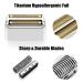 Buy Replacement Foil and Cutters for BaBylissPRO Barberology Double Foil Shaver | FXFS2 Shaver Foil - International Shipping Available - Buy Online on GoSupps.com