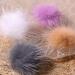 Shop Lurrose Mini Pompom 6Pcs - Faux Pompom Nail Art Stickers for DIY 3D Decorations | Black & Gray Fluffy Pompons for Hats Shoes Bags - Buy Online on GoSupps.com