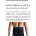 FitMad Adjustable Neoprene Double Pull Lumbar Support Brace - XXL 40-44 - Back Pain Relief - Buy Online on GoSupps.com