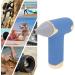 High Speed Design Electric Hair Dryer Bladeless Handheld Dust Blower Portable Mini Fan for Camping Various Pets (Blue) - Buy Online on GoSupps.com