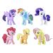 My Little Pony Toys Meet The Mane 6 Ponies Collection (Amazon Exclusive) Frustration-Free Packaging