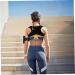 ULTECHNOVO Belt Holder Brace Shoulder Rest Posture Fixer for Women Support Belt Black Polyester - Buy Online on GoSupps.com