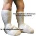 Bariatric Lymphedema Calf Sock - 30 Inch Stretch - Black - Buy Online on GoSupps.com
