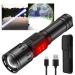 Rechargeable Flashlights High Lumens Long Range, Esgofo High Power 100000 Lumen High Beam LED Handheld Flashlight, Ultra Bright Long Throw USB C Flash Light, Long Lasting, for Camping Hiking Emergency Black