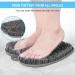 BESKAR XL Shower Foot Scrubber Mat - Non-Slip with Suction Cups, Exfoliates and Massages Feet, Improves Circulation, Soothes Tired Feet - Gray - Buy Online on GoSupps.com